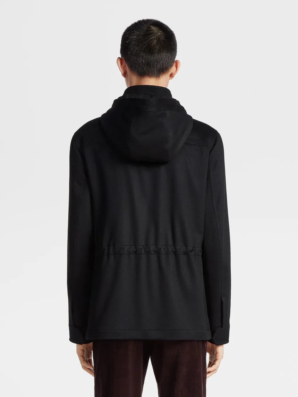 Zegna Oasi Elements Cima Drawstring Over Jacket