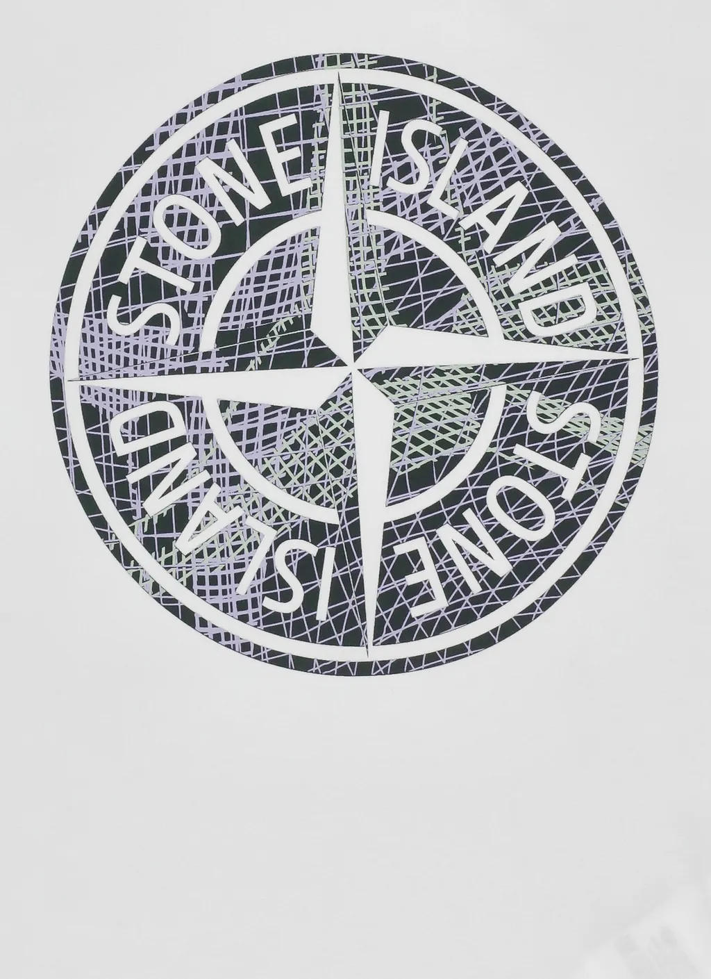 Compass-Print Cotton T-Shirt