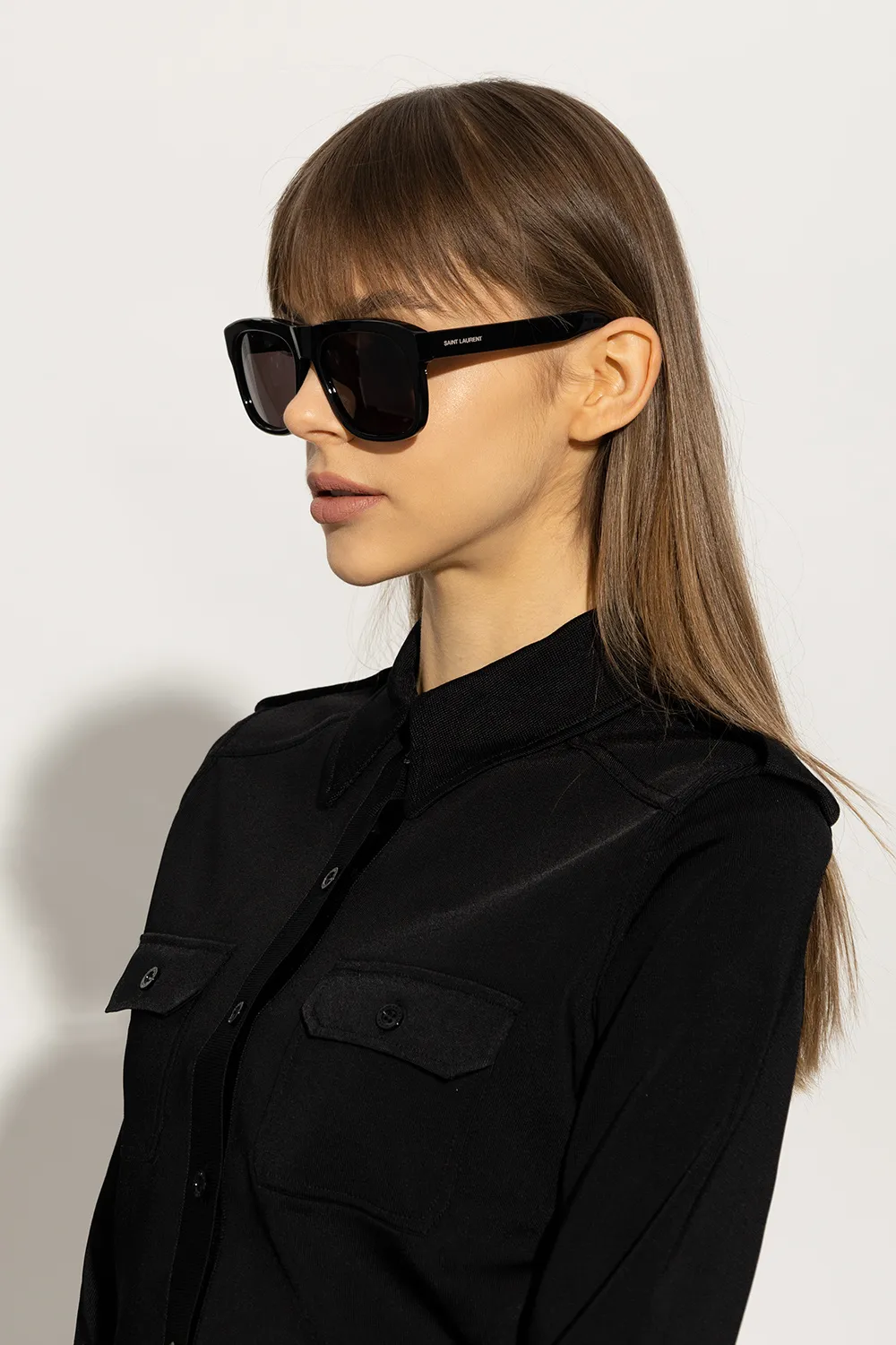 Saint Laurent Eyewear Square Frame Sunglasses