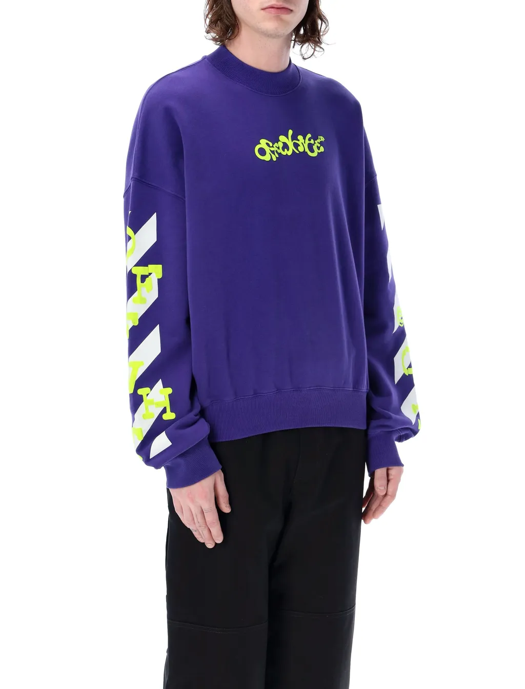 Logo-Print Long-Sleeve Sweatshirt