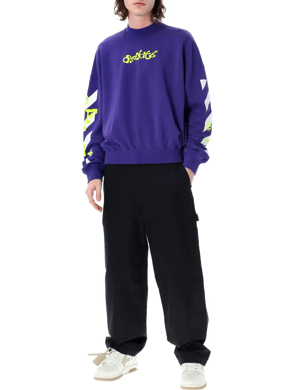 Logo-Print Long-Sleeve Sweatshirt