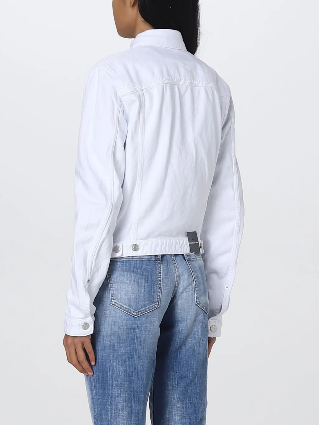 Dsquared2 Buttoned Long-Sleeved Denim Jacket