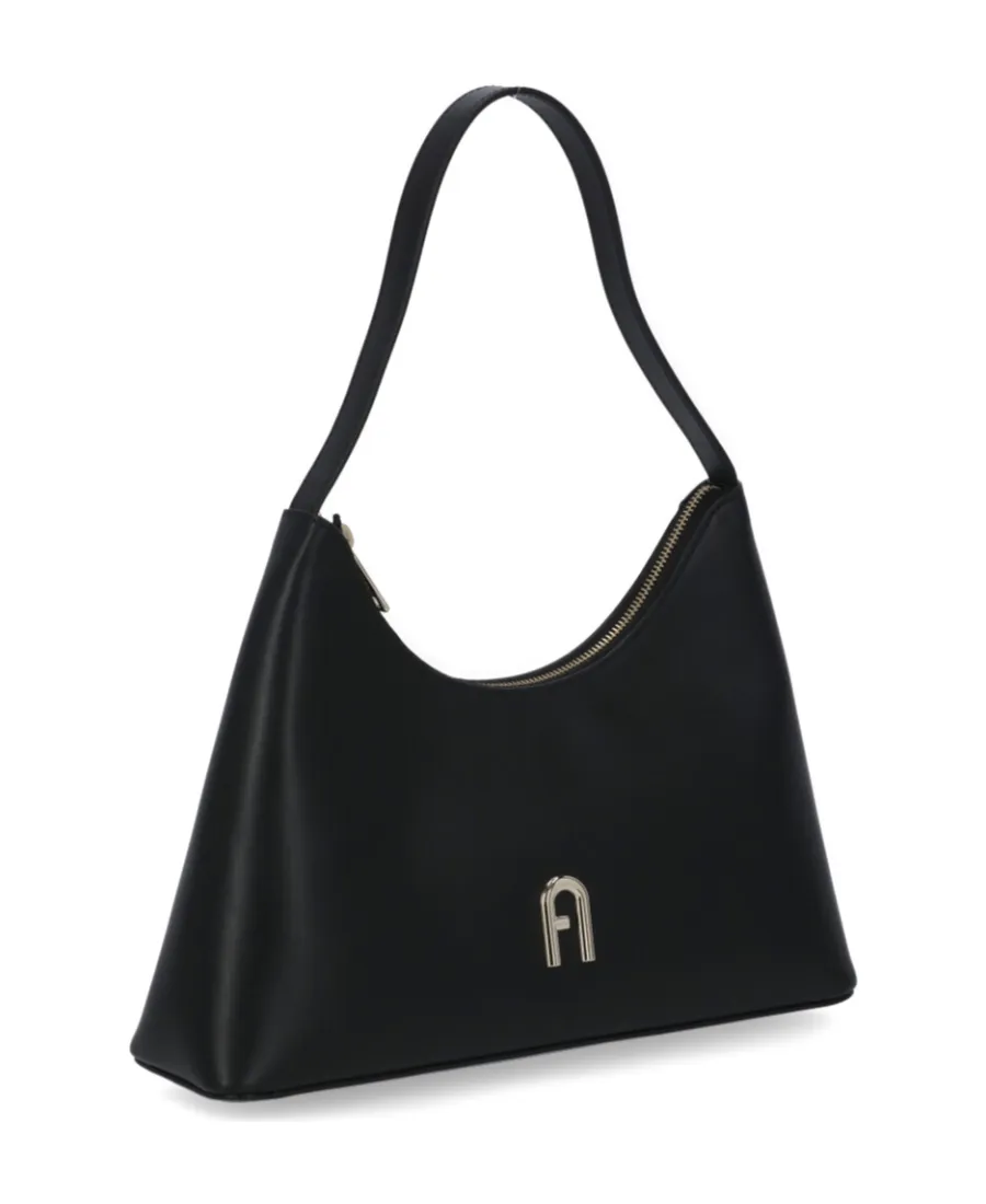 Single Handle Zipper Shoulder Bag