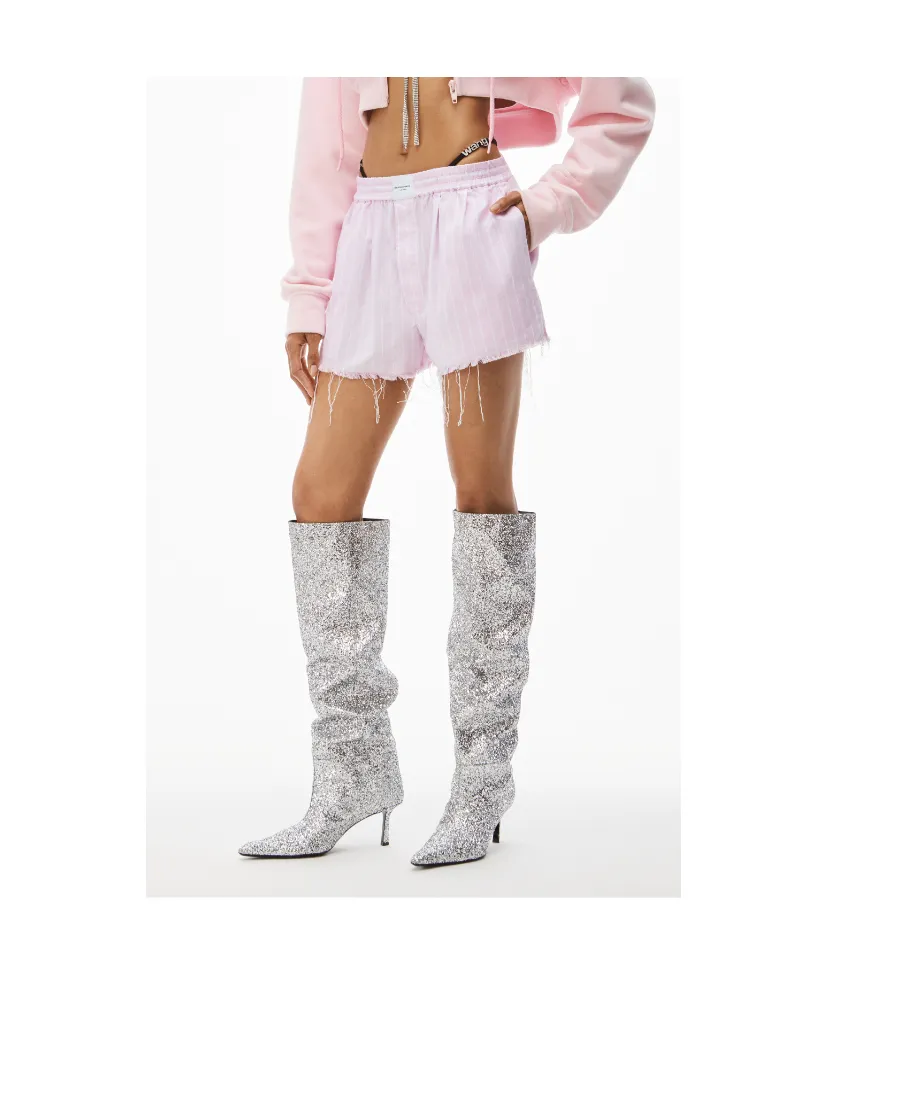 Viola Glitter 60Mm Long Boots