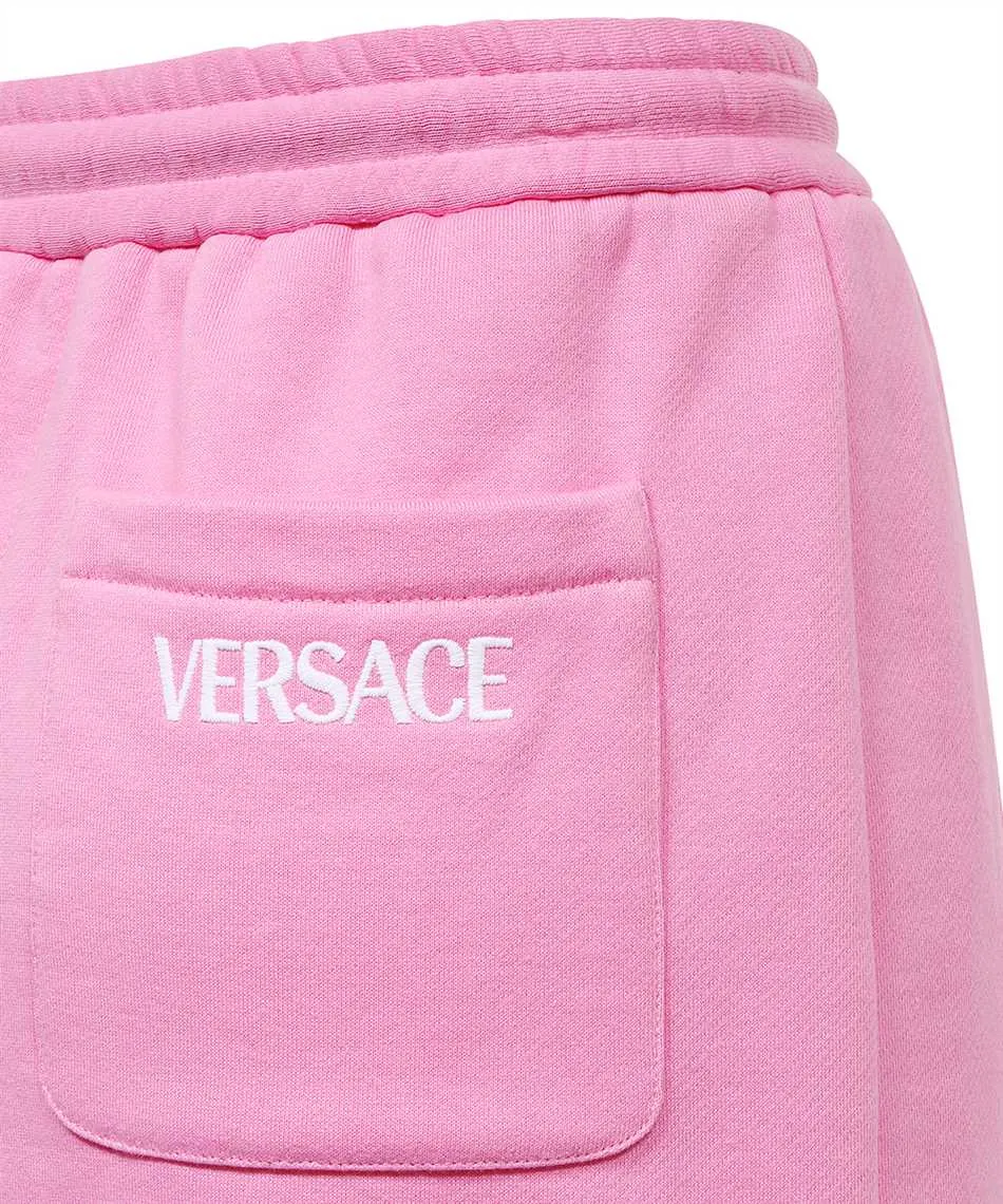 Logo-Print Cotton Miniskirt