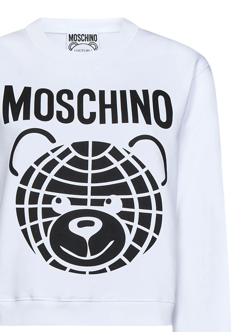 Moschino Graphic Printed Crewneck Sweatshirt