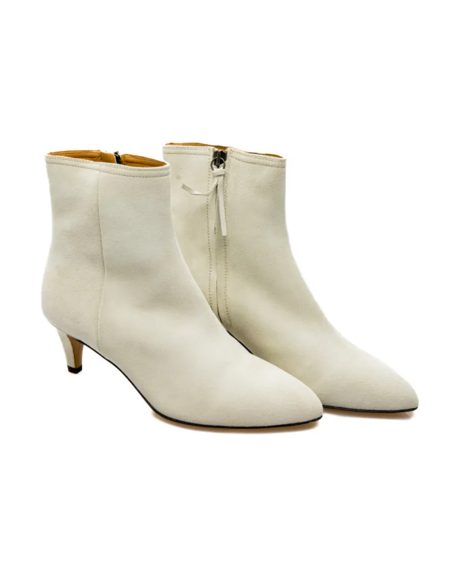 Logo High-Heeled Ankle Boots