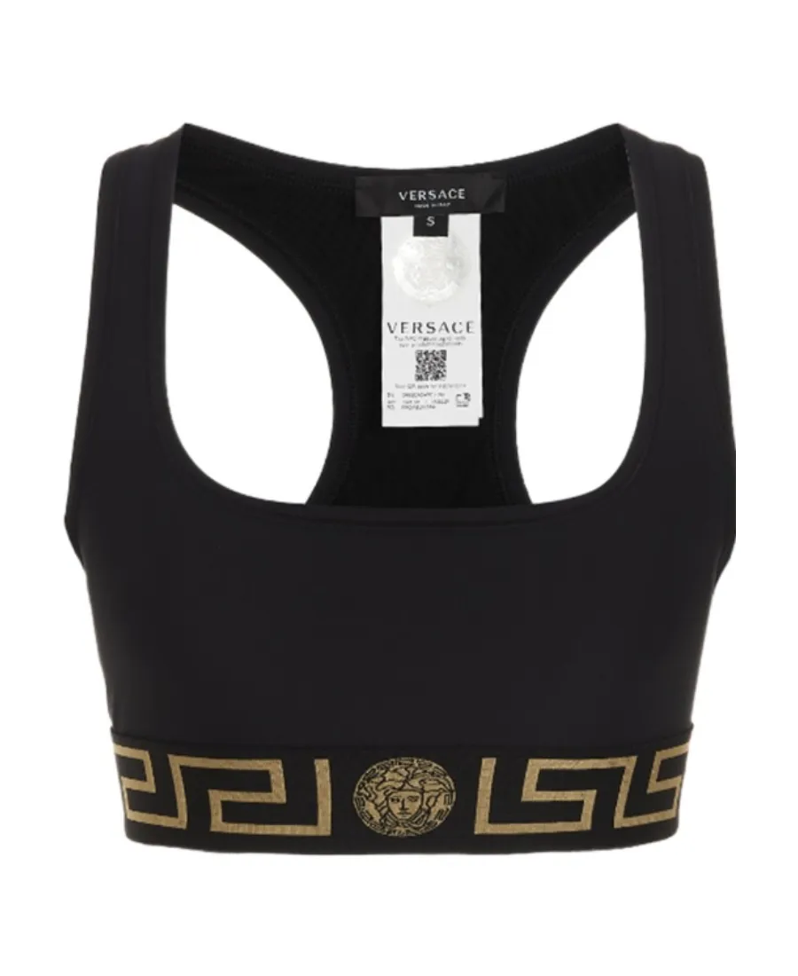 Versace Medusa Motif Scoop-Neck Bra