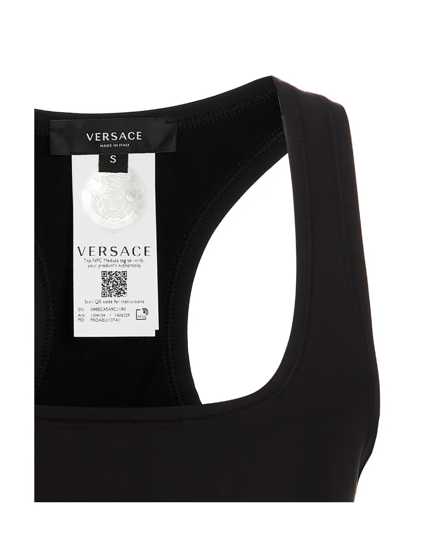 Versace Medusa Motif Scoop-Neck Bra