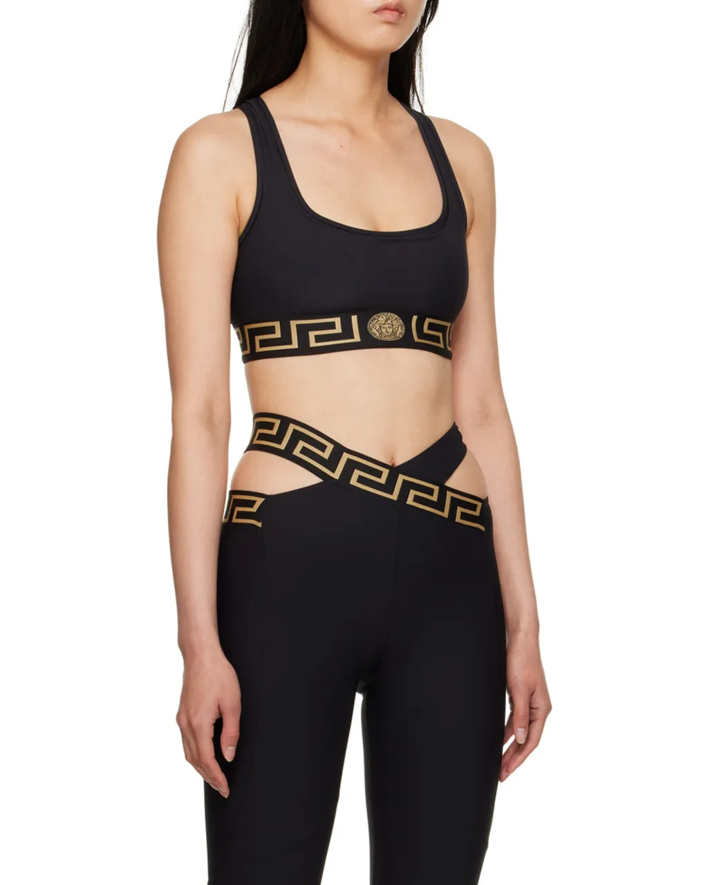 Versace Medusa Motif Scoop-Neck Bra