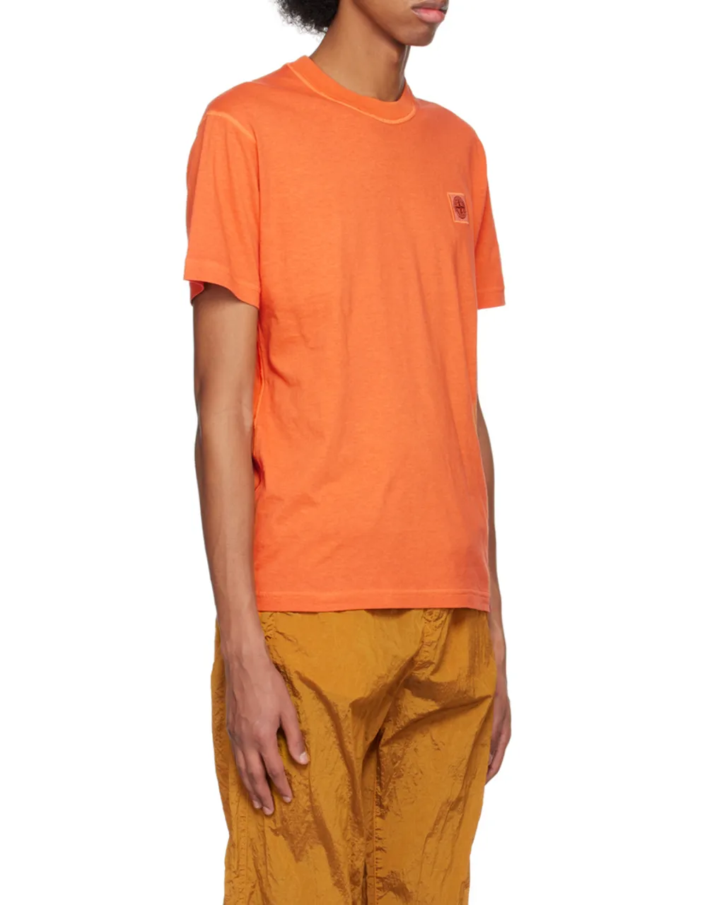 Stone Island Logo Patch Crewneck T-Shirt