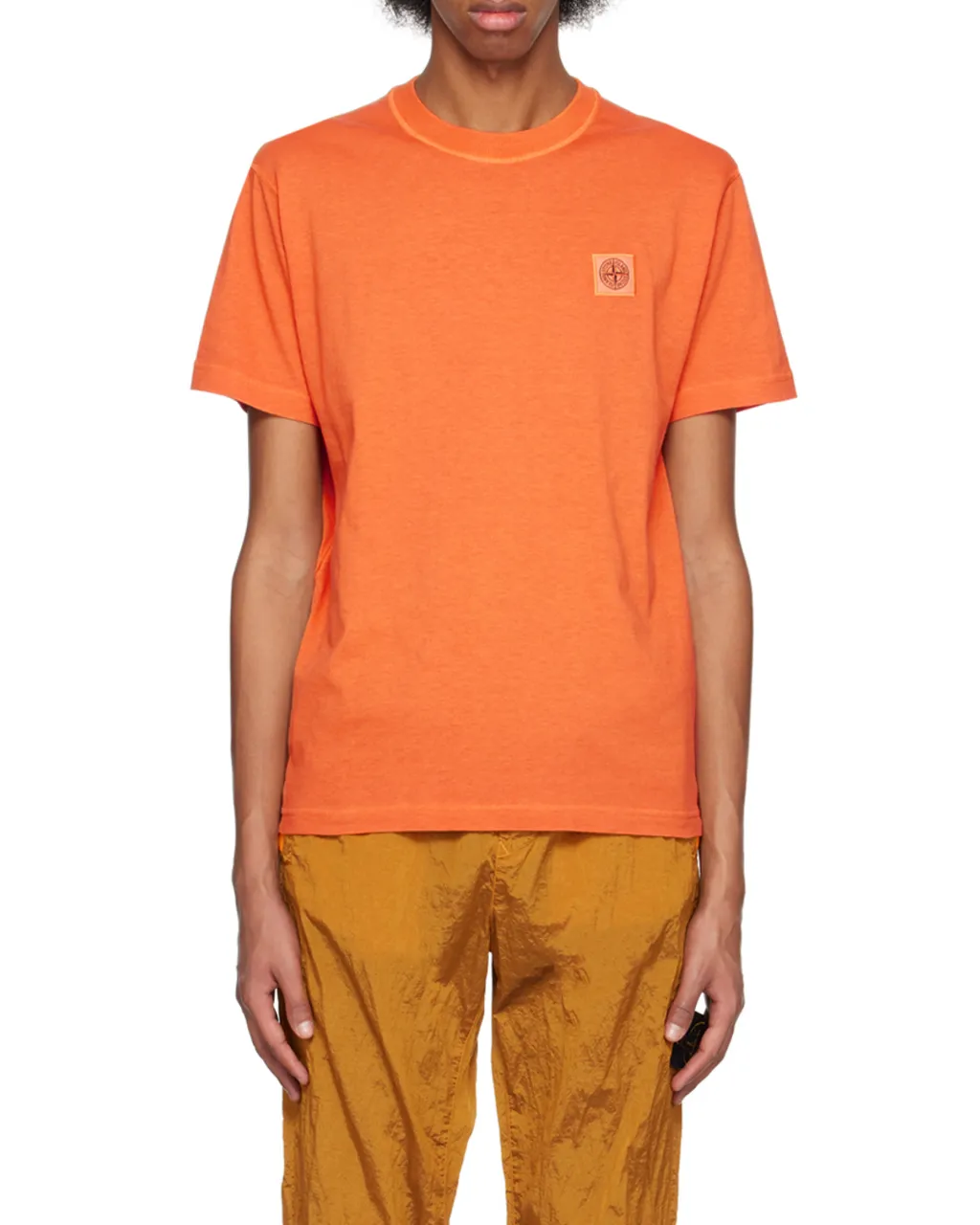 Stone Island Logo Patch Crewneck T-Shirt