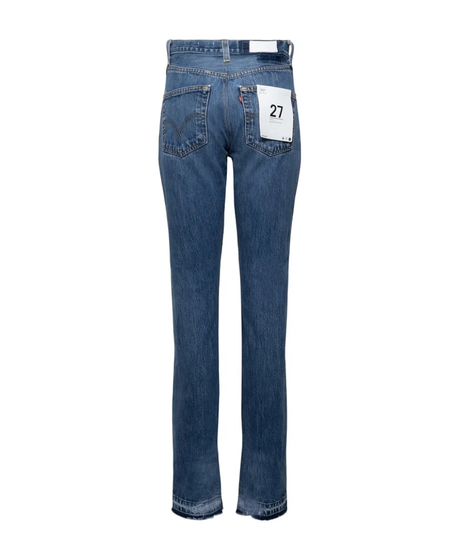 Re/Done High-Rise Skinny Jeans