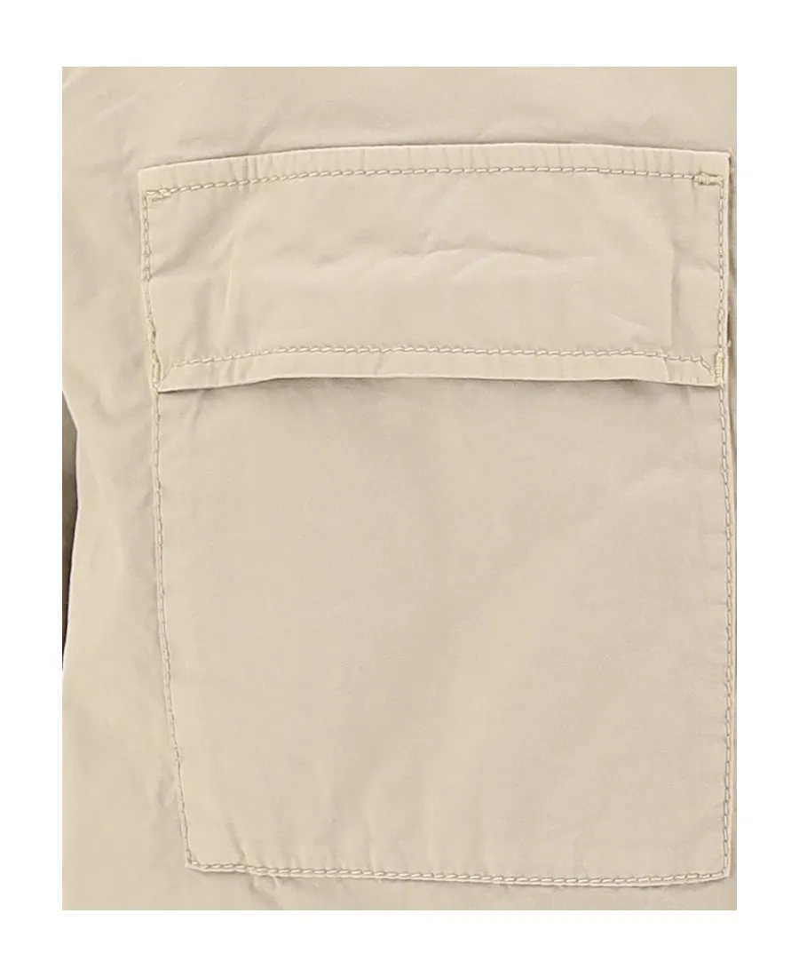 Logo-Patch Sleeve Shirt