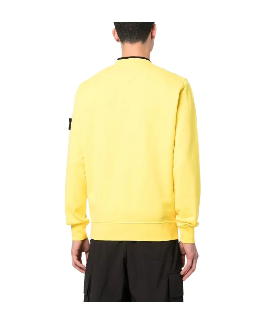 Logo-Patch Crew Neck Sweatshirt
