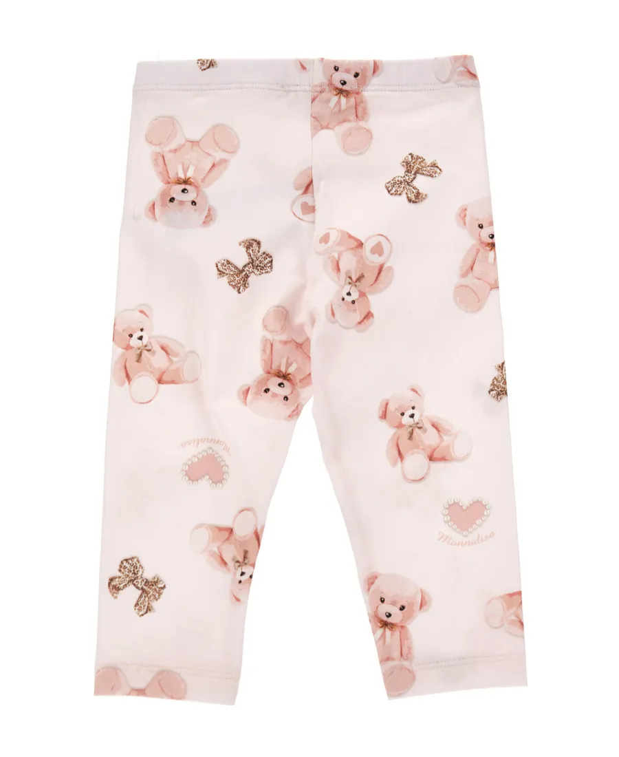 Teddy Bear Print Leggings