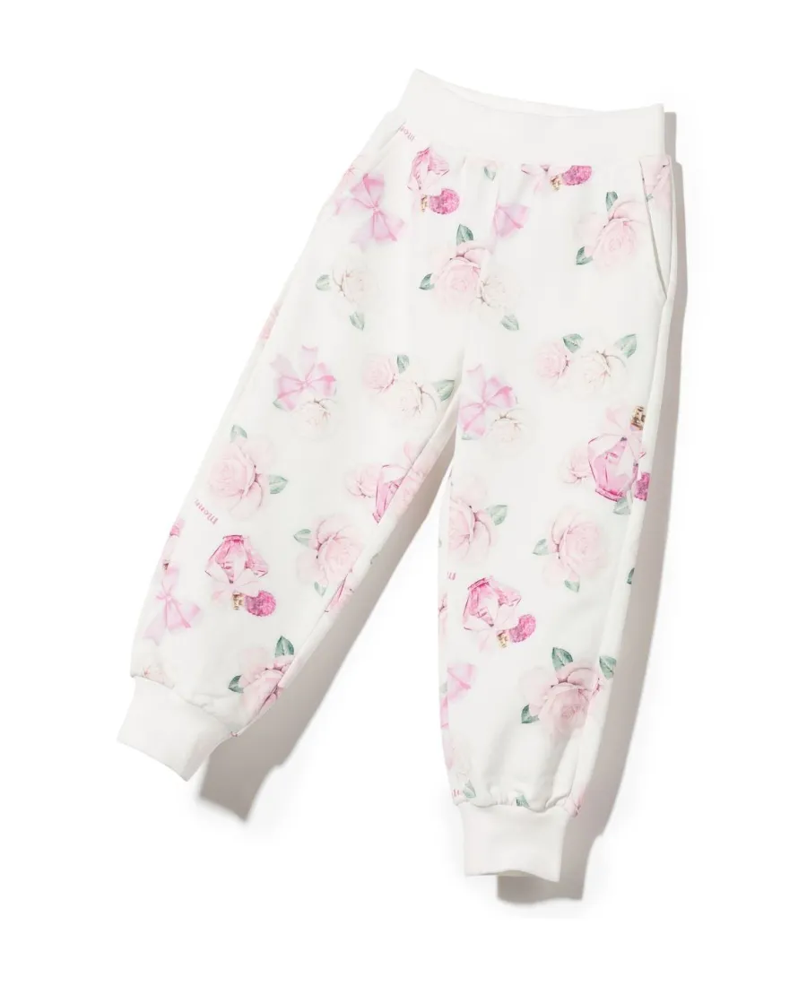 Floral-Print Cotton Track Pants