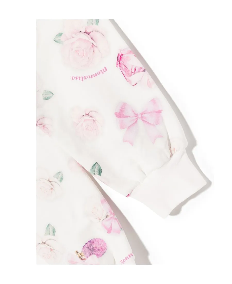 Floral-Print Cotton Track Pants