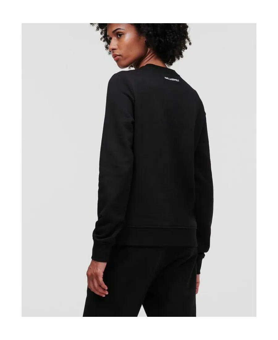 Karl Lagerfeld Ikonik 2.0 Crewneck Sweatshirt