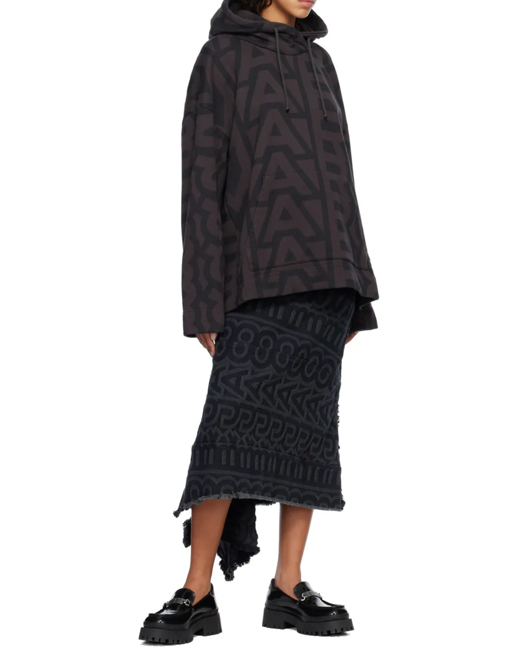 Marc Jacobs Monogram Oversized Hoodie