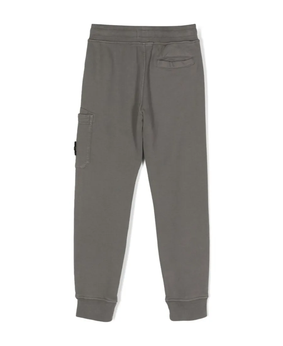 Stone Island Junior Logo Patch Trousers