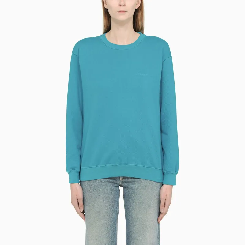 Diag-Stripe Print Sweatshirt