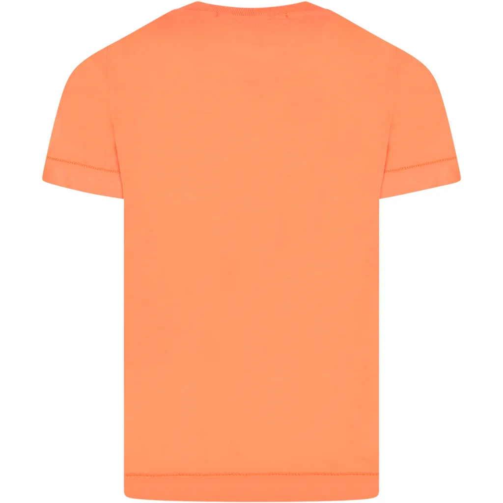 Logo-Patch Cotton T-Shirt