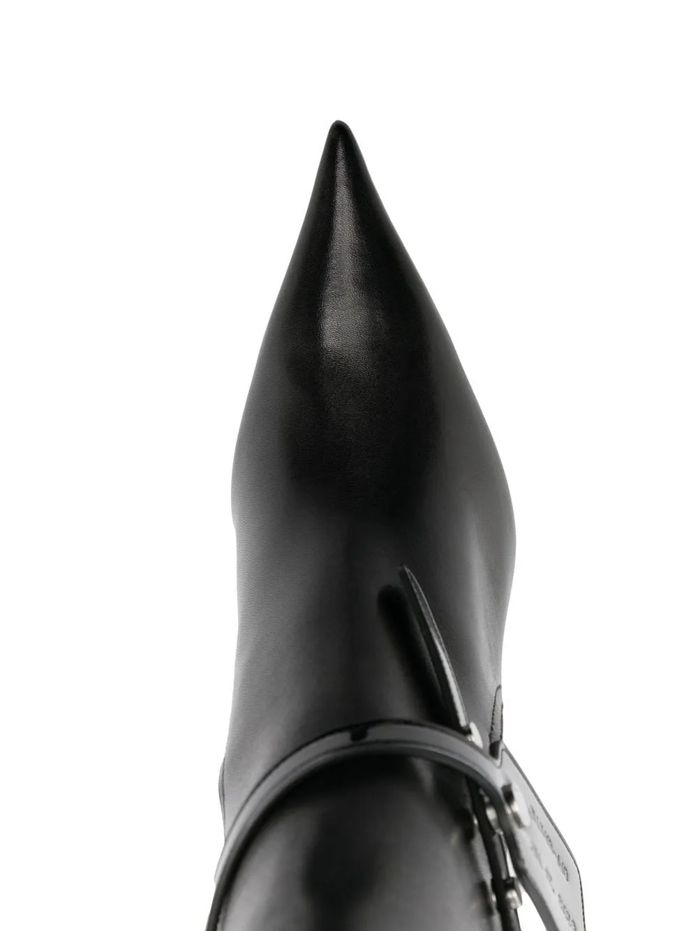 Zip Tie Stiletto Boots