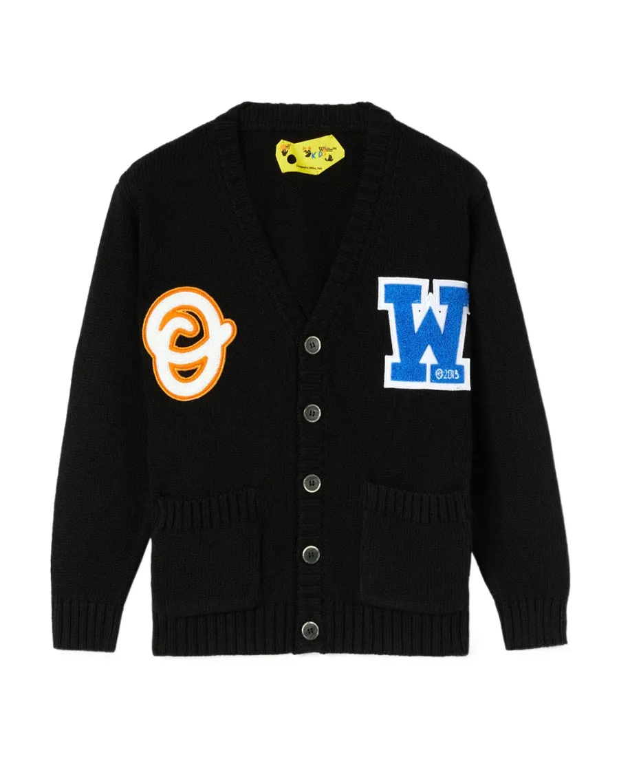 Logo Knitted Cardigan