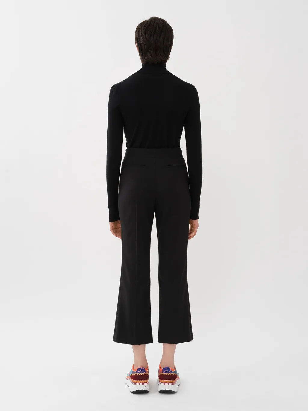 Chloé Cropped Flared Trousers
