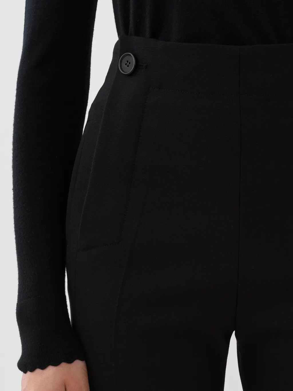 Chloé Cropped Flared Trousers