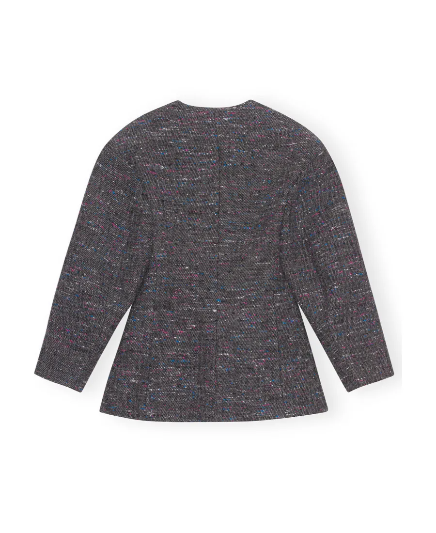 Fitted Wool Blazer