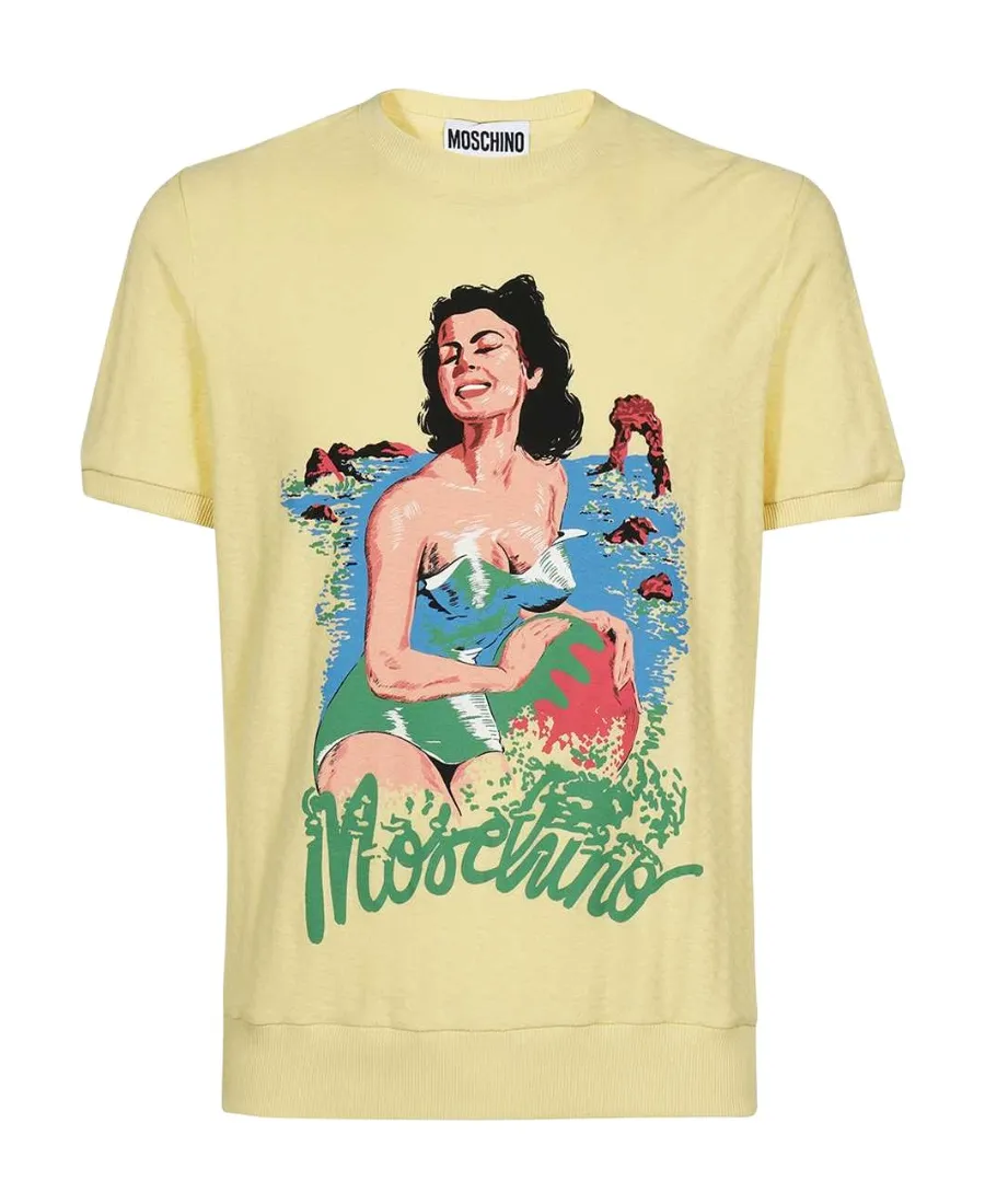 Graphic-Print Short-Sleeved T-Shirt