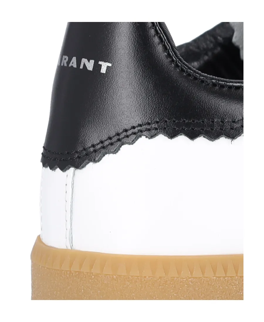 Isabel Marant Logo Printed Lace-Up Sneakers
