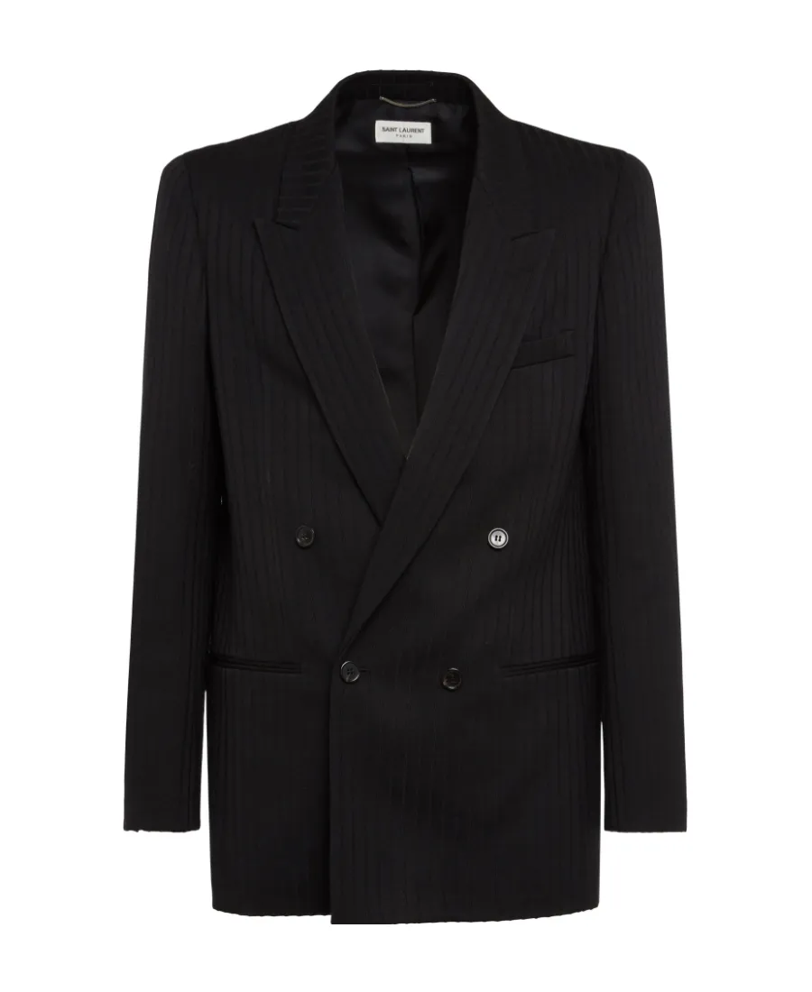 Double-Breasted Suit Jacket