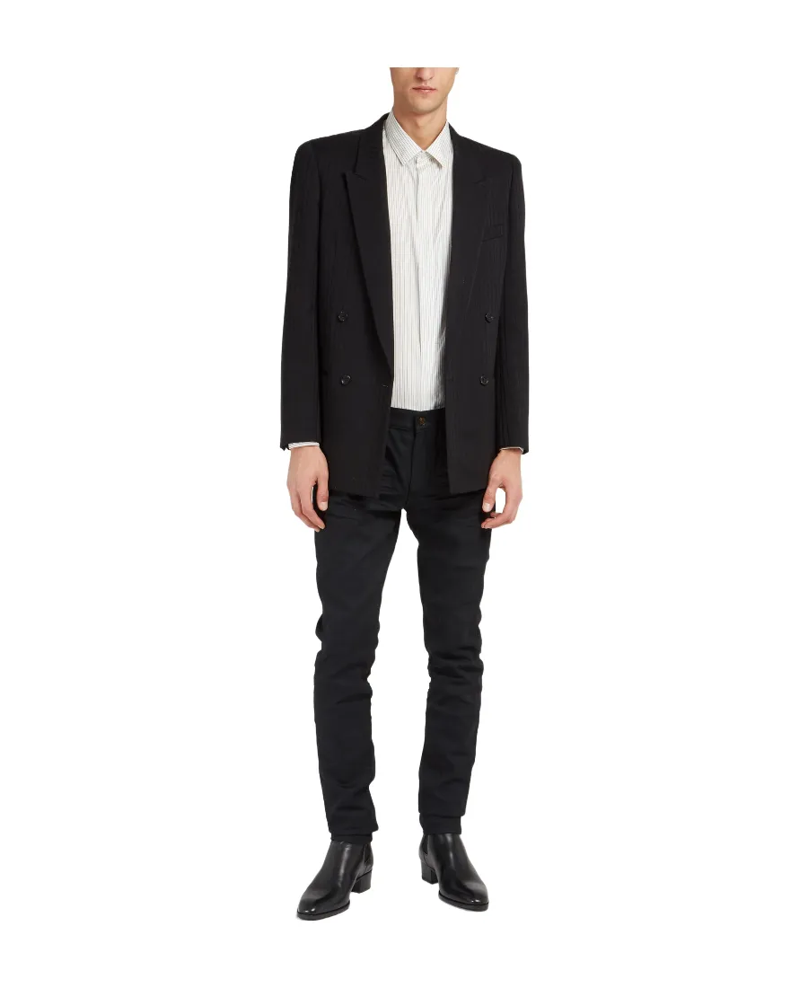 Double-Breasted Suit Jacket