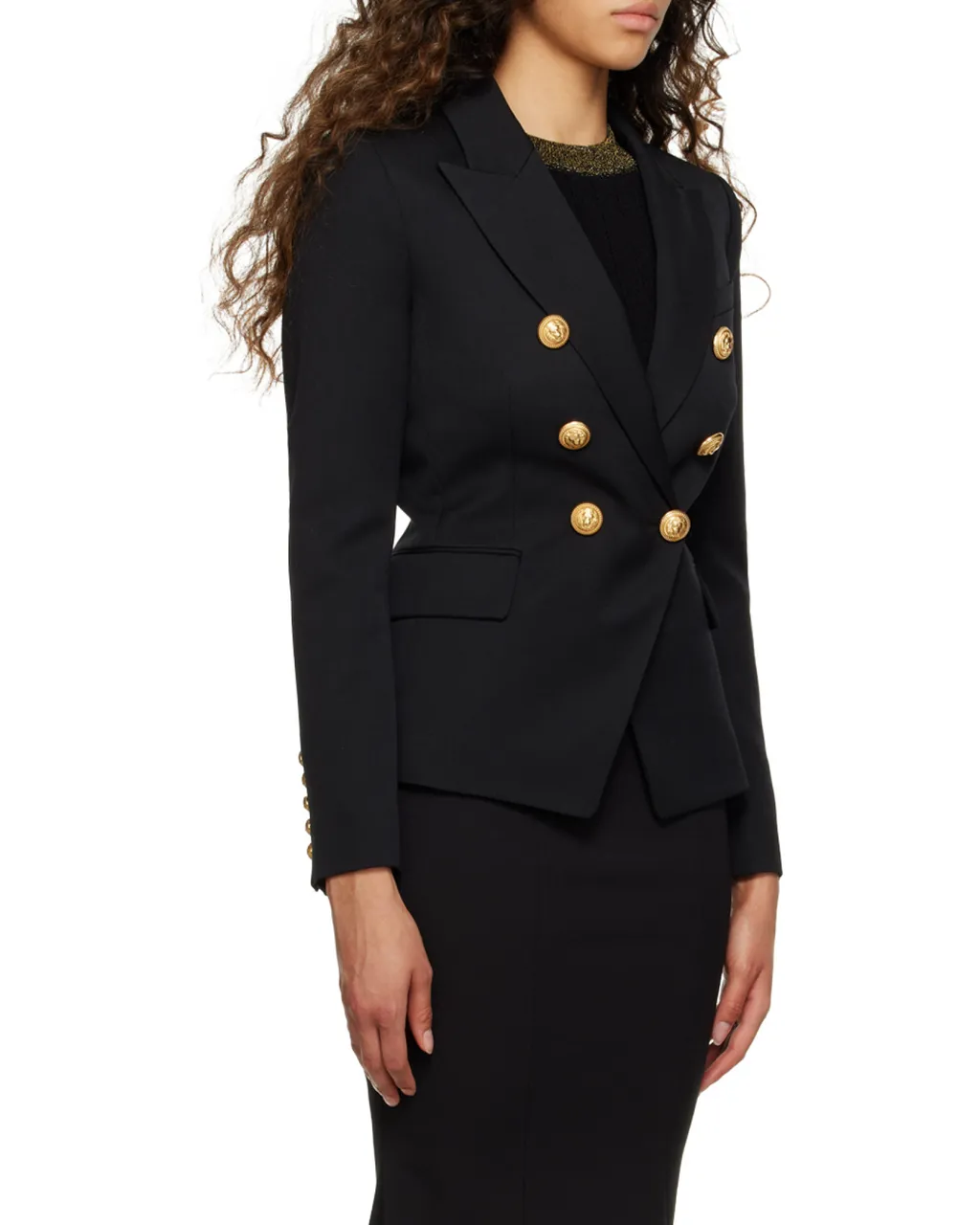 Double-Breasted Blazer