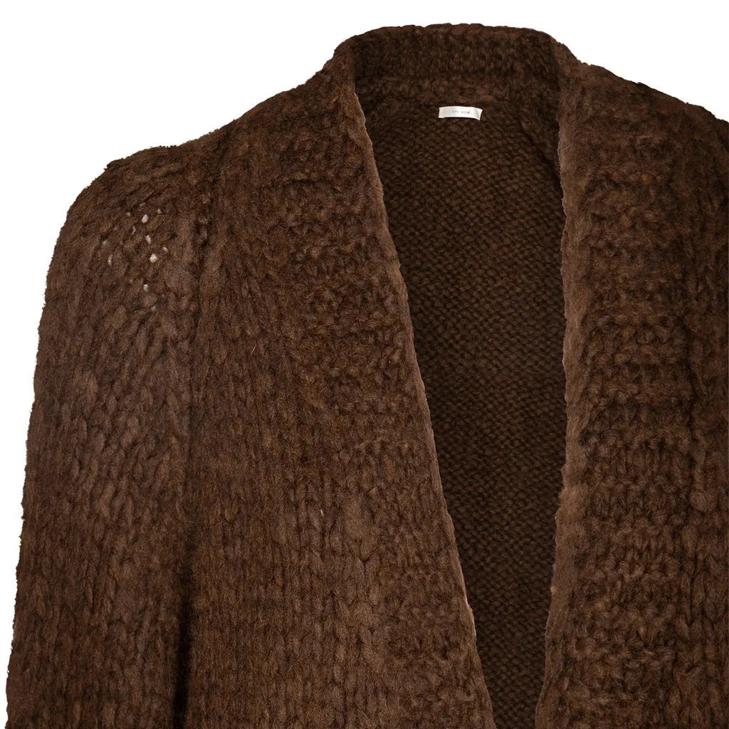 Rib Knitted Cardigan
