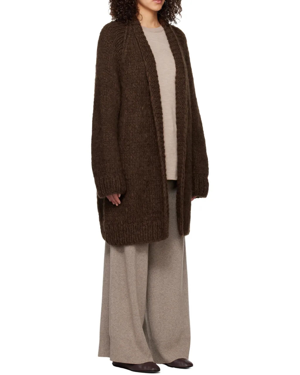 Rib Knitted Cardigan