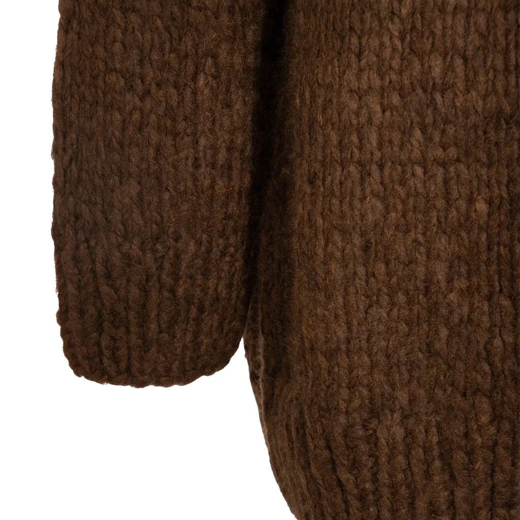 Rib Knitted Cardigan