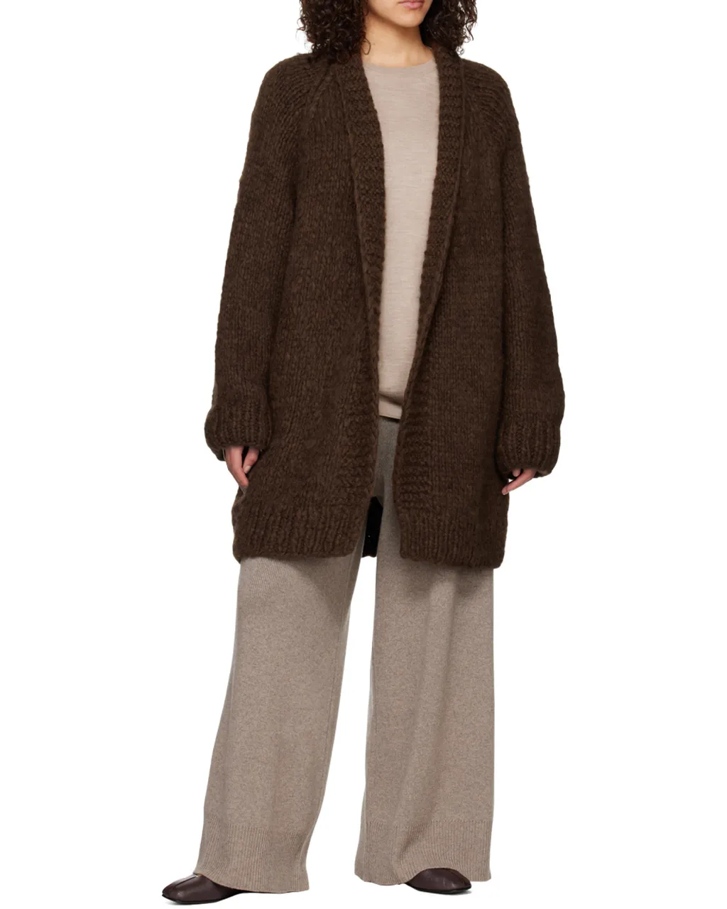 Rib Knitted Cardigan