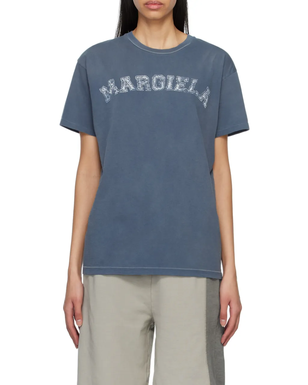 Maison Margiela Logo Printed Crewneck T-Shirt