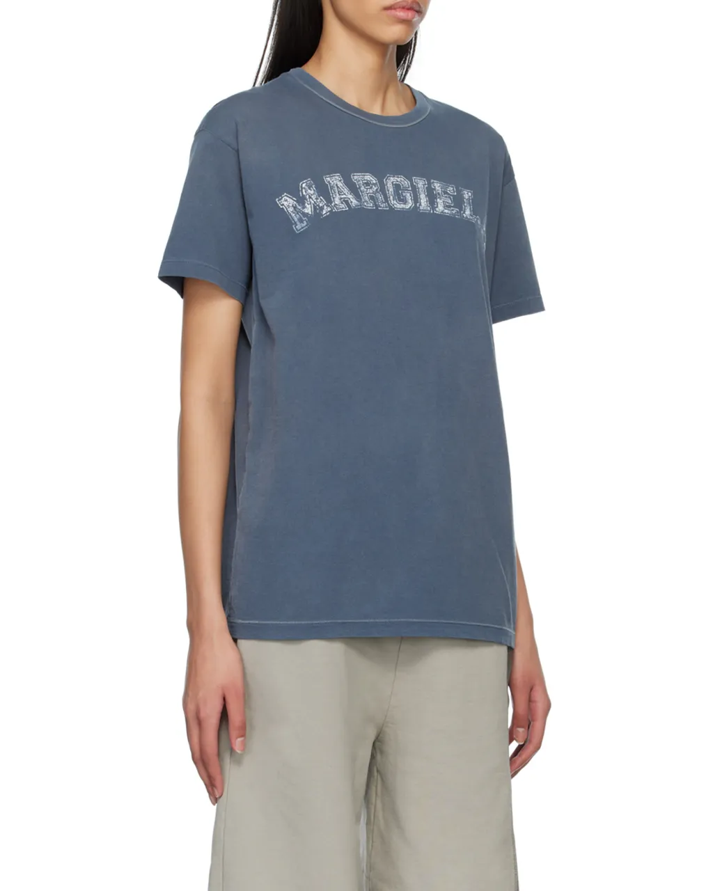 Maison Margiela Logo Printed Crewneck T-Shirt
