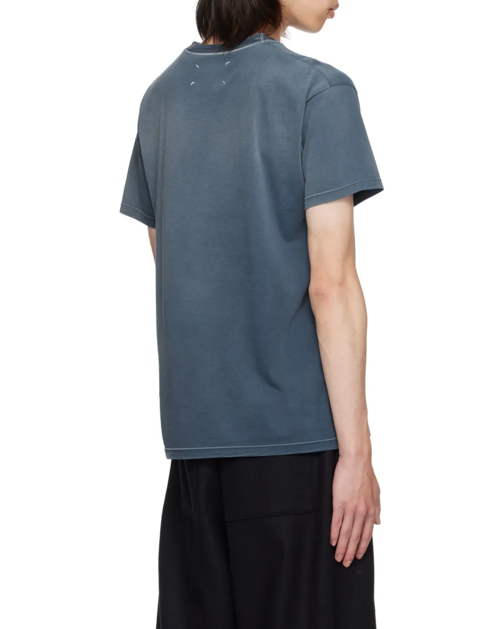 Maison Margiela Logo Printed Crewneck T-Shirt