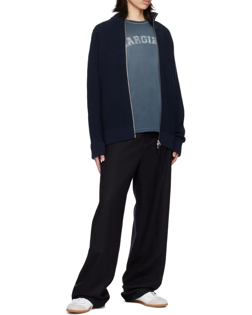 Maison Margiela Logo Printed Crewneck T-Shirt