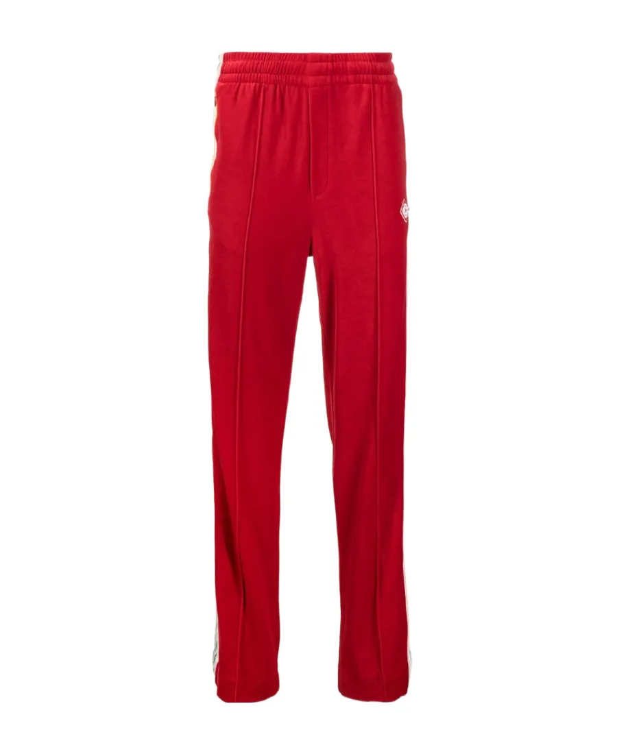 Logo-Patch Striped Track Pants