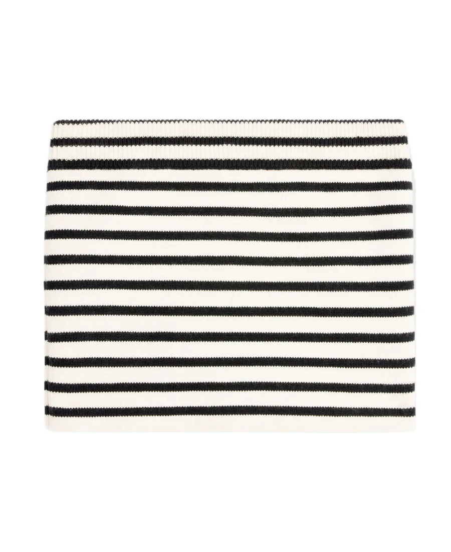Bustier In MariniÈRe Striped Wool