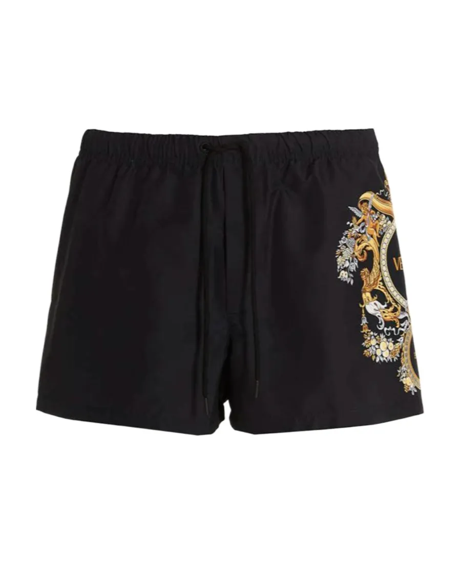 Logo-Print Swim Shorts