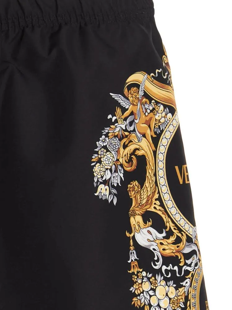 Logo-Print Swim Shorts