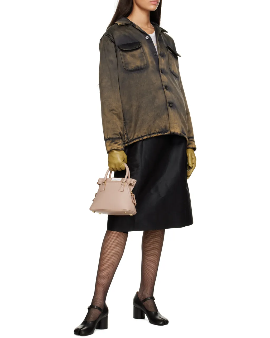 Maison Margiela Drawstring Midi Skirt